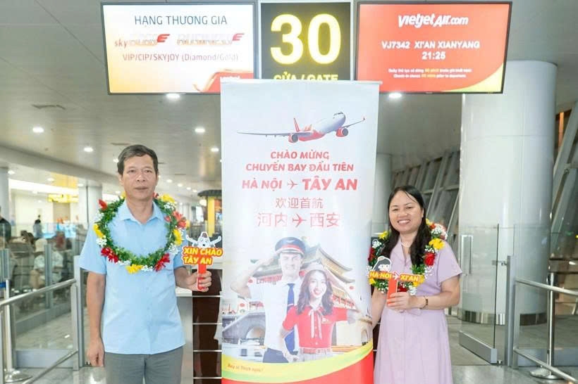 Vietjet inaugurates Hanoi-China’s Xi’an route